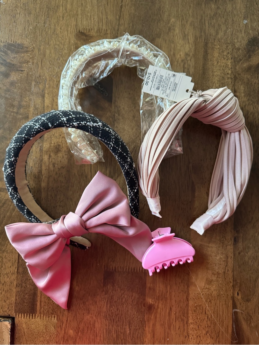 Preppy Headband and Hair Clip Set